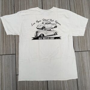 Classic White Car Graphic Tee